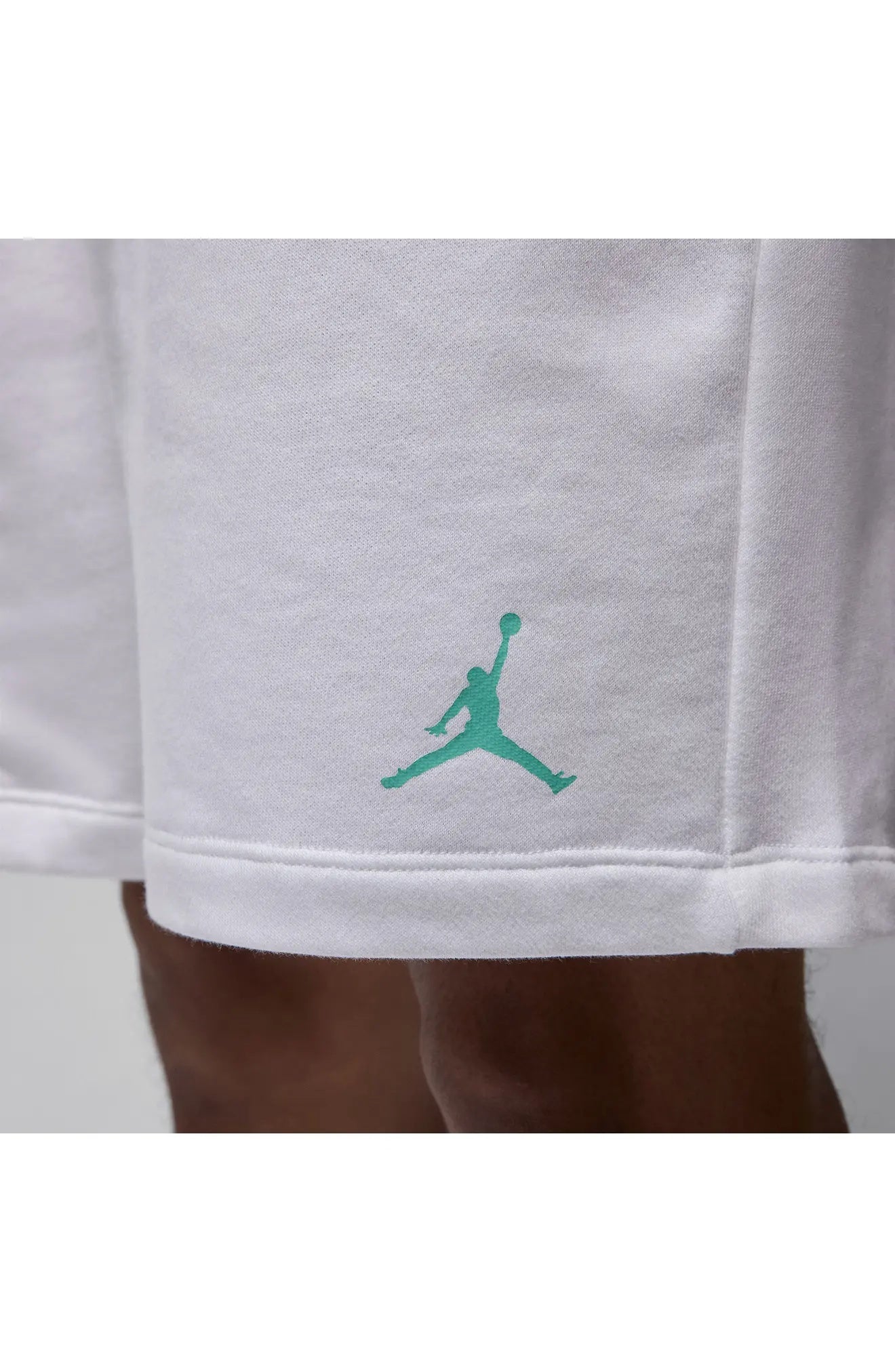 MVP Sweat Shorts Jordanin White/Emerald Rise