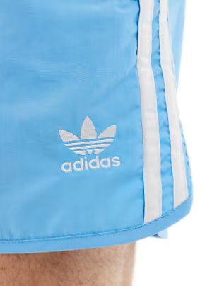 Pantalones cortos azul claro Sprinter de adidas Originals