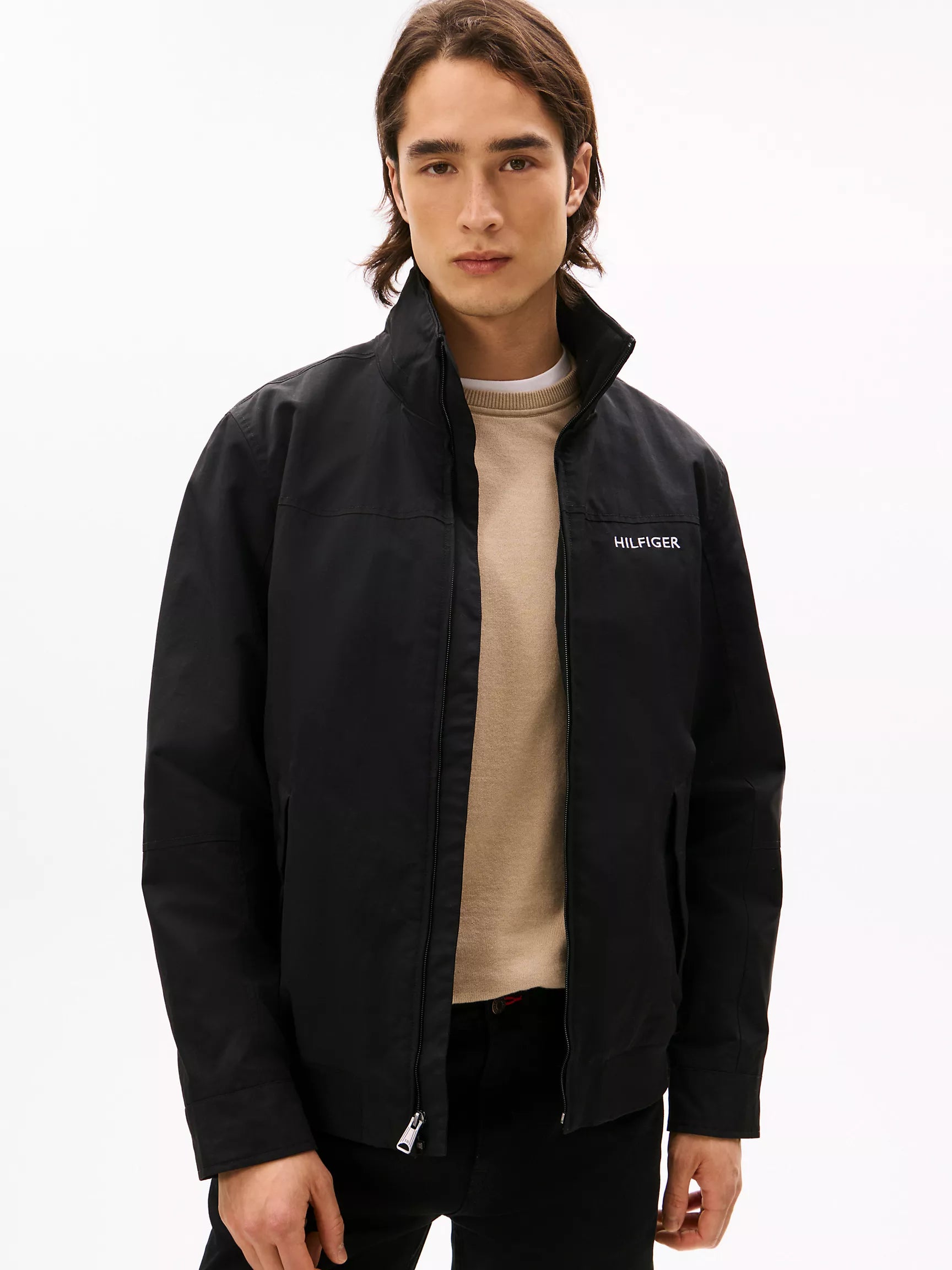 Casaca Tommy Hilfiger Water Resistant Regatta Black