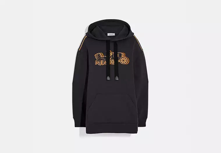 Coach Oversized Horse And Carriage Hoodie