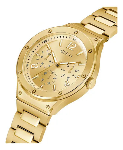 Reloj Dorado Hombre Scope Marca Guess Color Del Fondo Dorado Color De La Correa Dorado Color Del Bisel Dorado