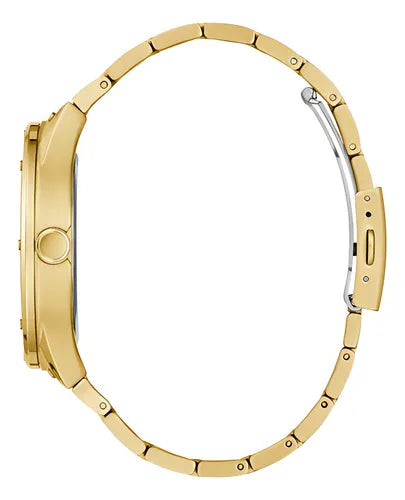 Reloj Dorado Hombre Scope Marca Guess Color Del Fondo Dorado Color De La Correa Dorado Color Del Bisel Dorado