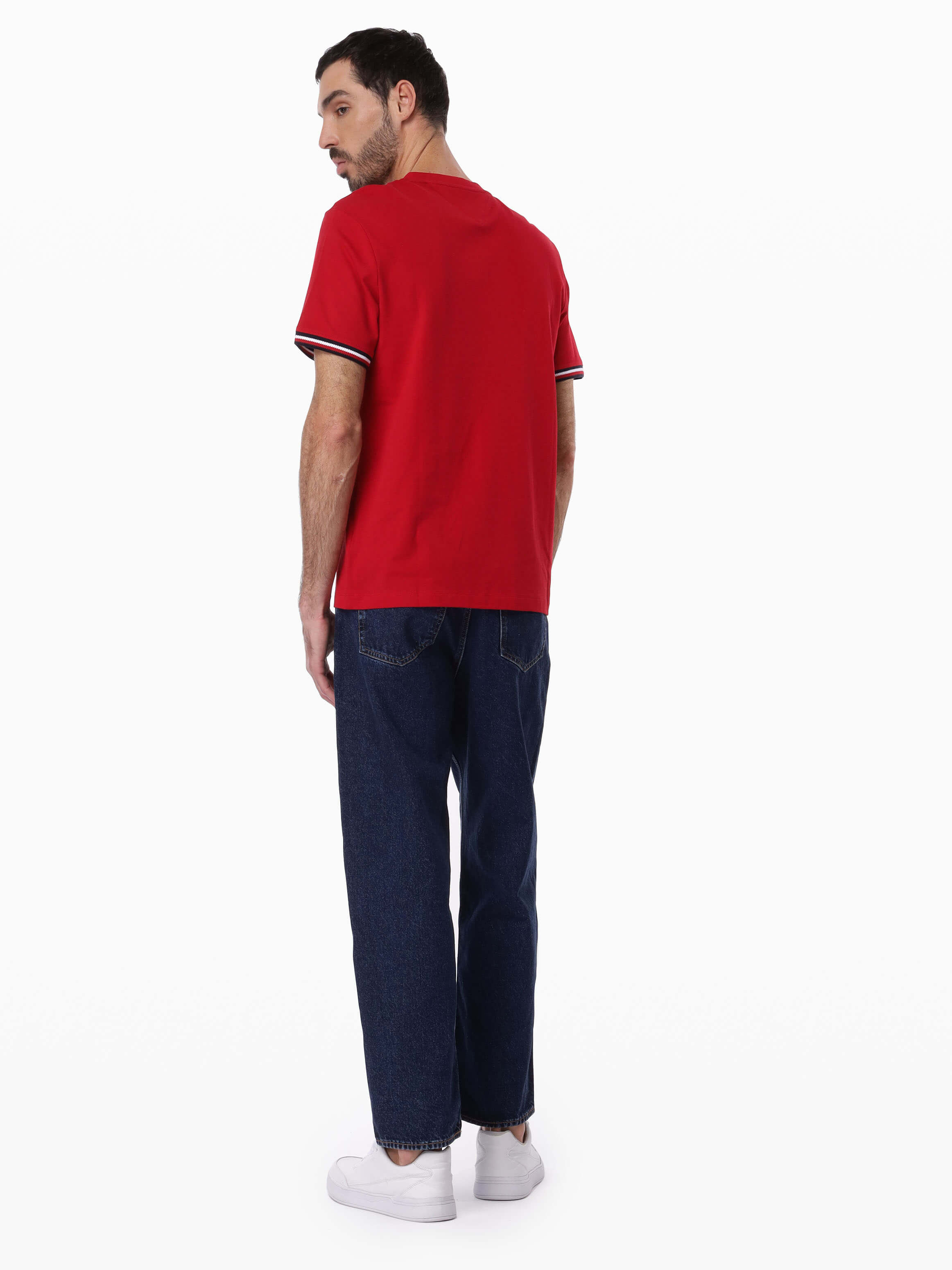 Tommy Hilfiger Camiseta de cuello redondo con logo