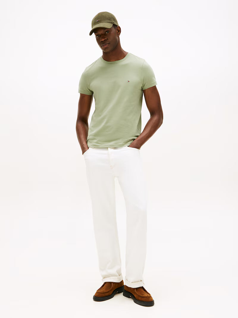 TOMMY HILFIGER Slim fit Shirt in Pastel Green