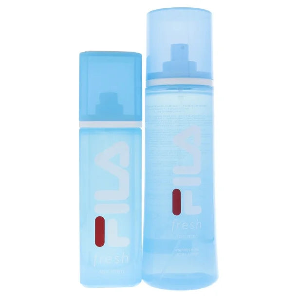 Fila Fresh by Fila for Men - 2 Pc Gift Set 3.4 oz EDT Spray, 8.4 oz Body Spray