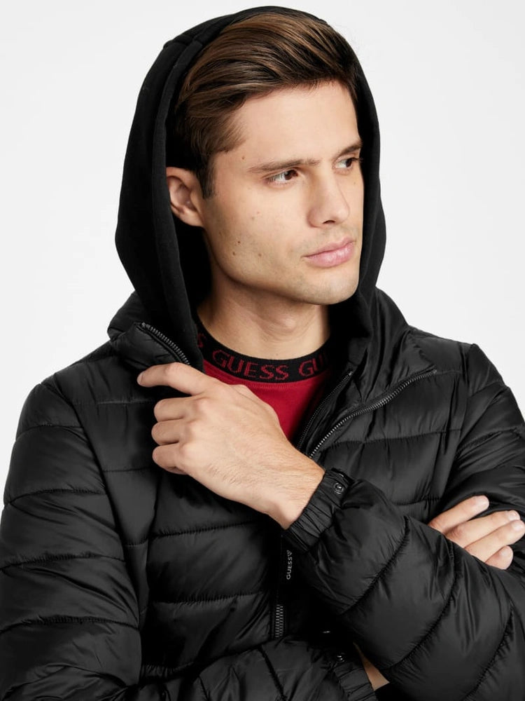 Guess Harrison Hooded Quilted Jacket