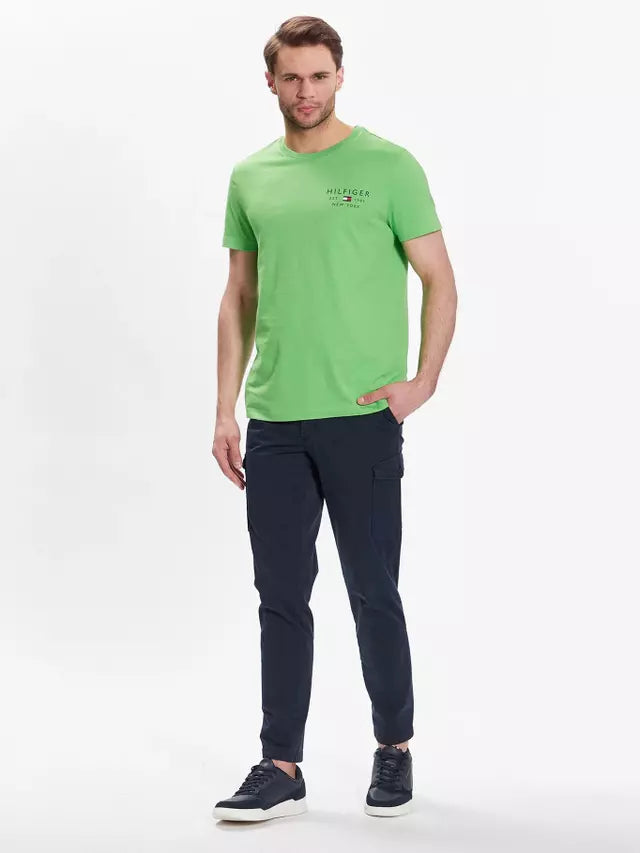 Tommy Hilfiger Camiseta Brand Small Log Verde
