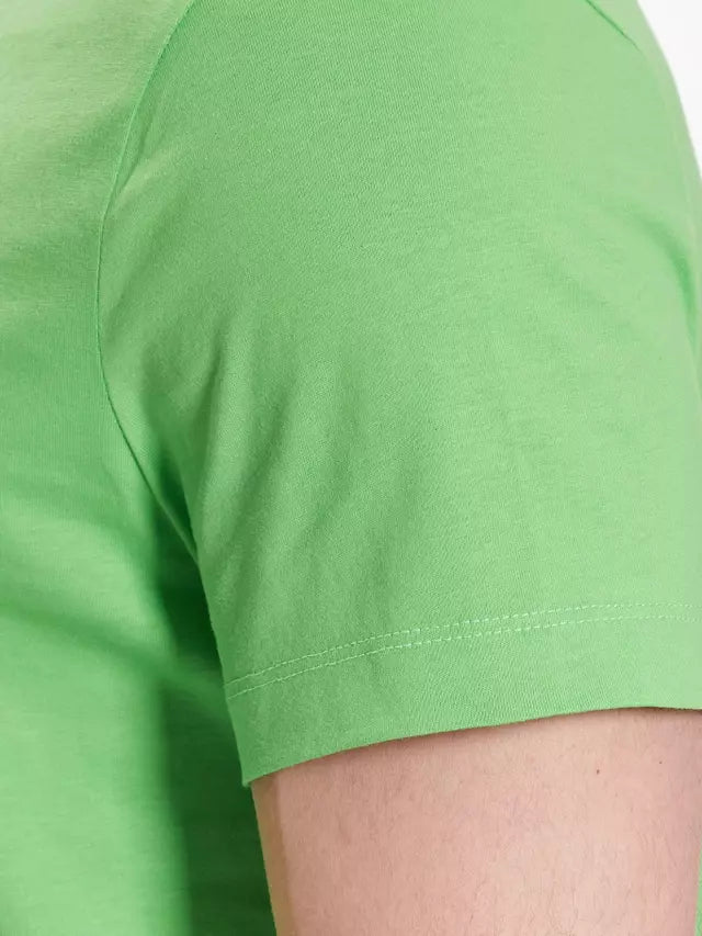 Tommy Hilfiger Camiseta Brand Small Log Verde