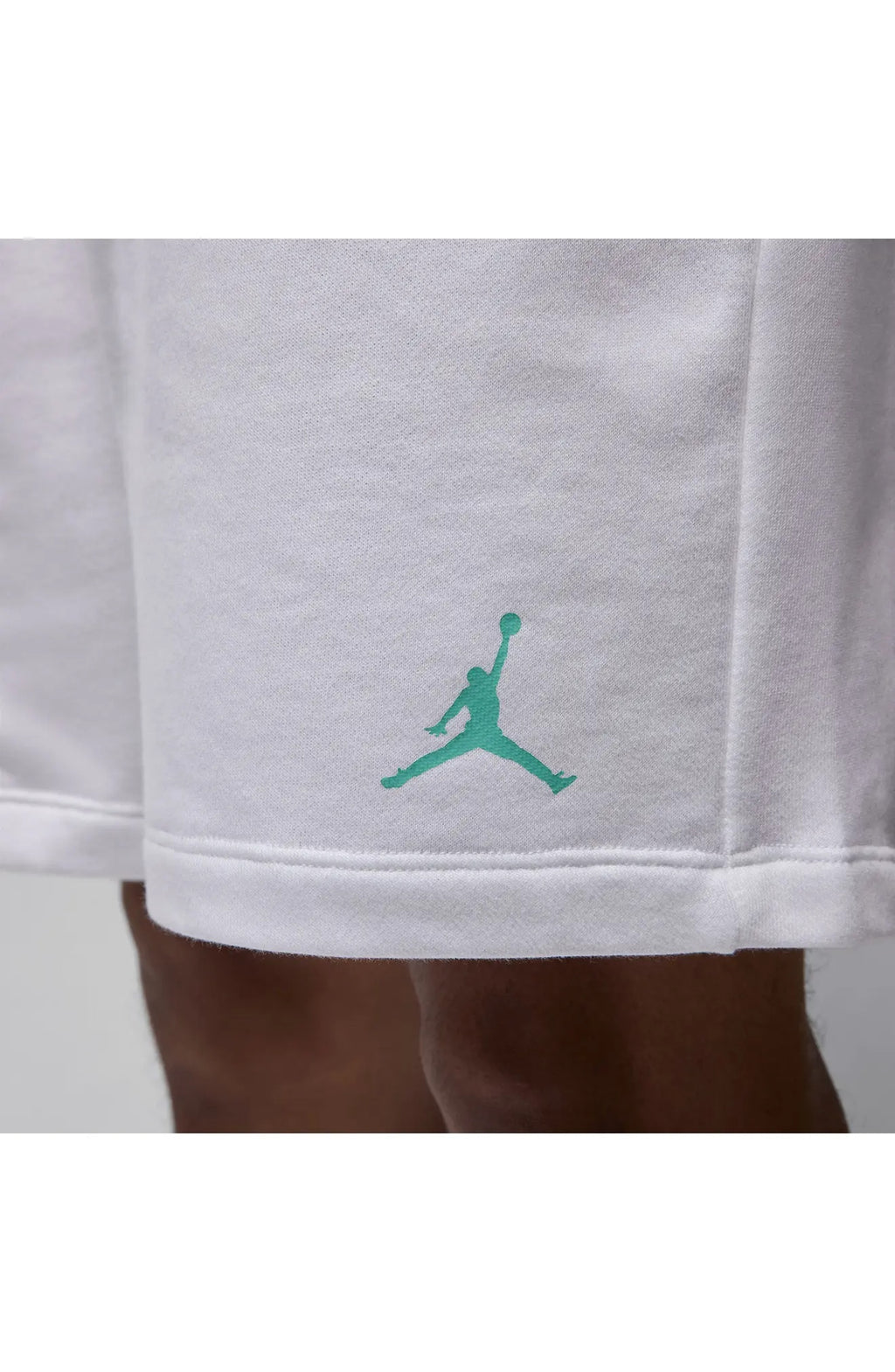 MVP Sweat Shorts Jordanin White/Emerald Rise