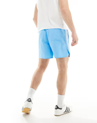 Pantalones cortos azul claro Sprinter de adidas Originals