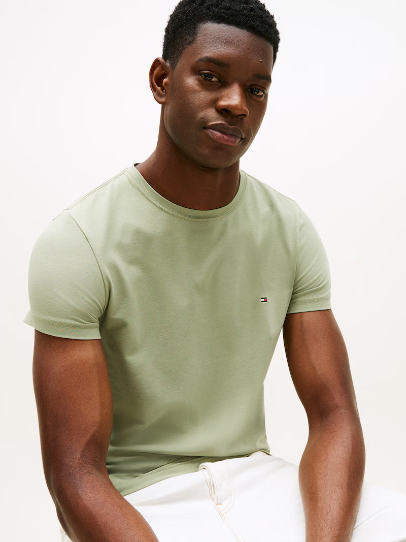 TOMMY HILFIGER Slim fit Shirt in Pastel Green