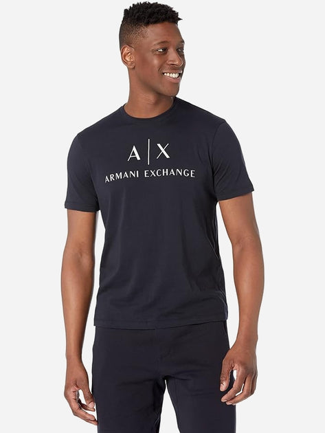Armani Exchange Camiseta larga de algodón