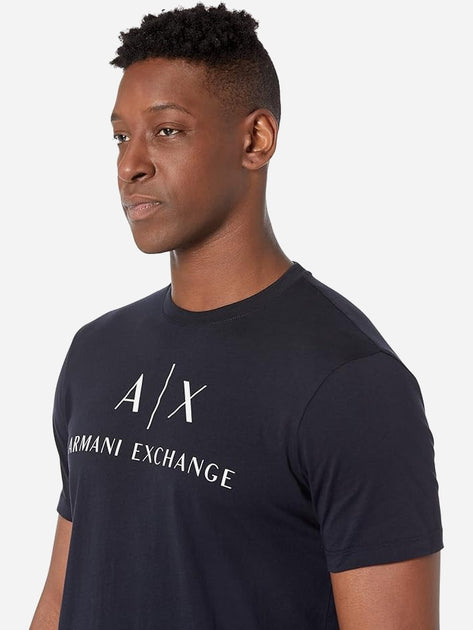 Armani Exchange Camiseta larga de algodón