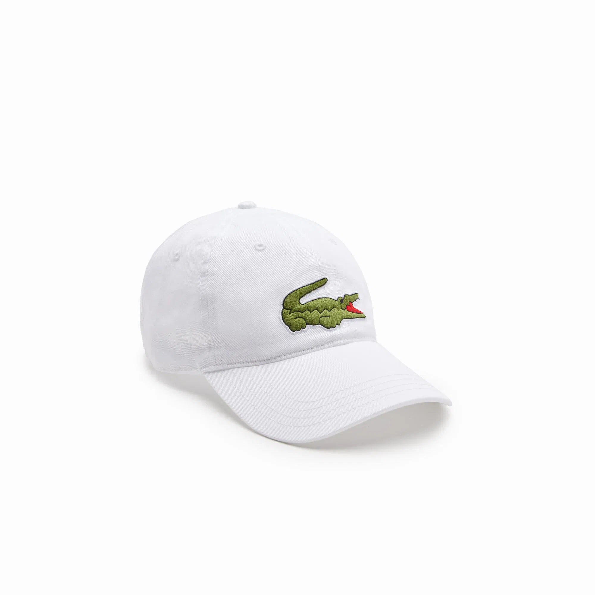 Lacoste Gorra de sarga de algodón orgánico ajustable