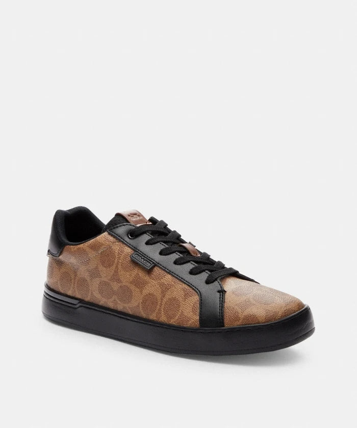 Coach Lowline Low Top Sneaker In Signature Canvas