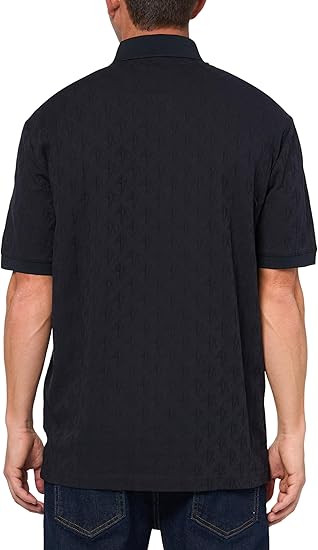 Armani Exchange Polo Allover Monogram Logo