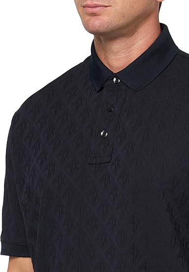 Armani Exchange Polo Allover Monogram Logo