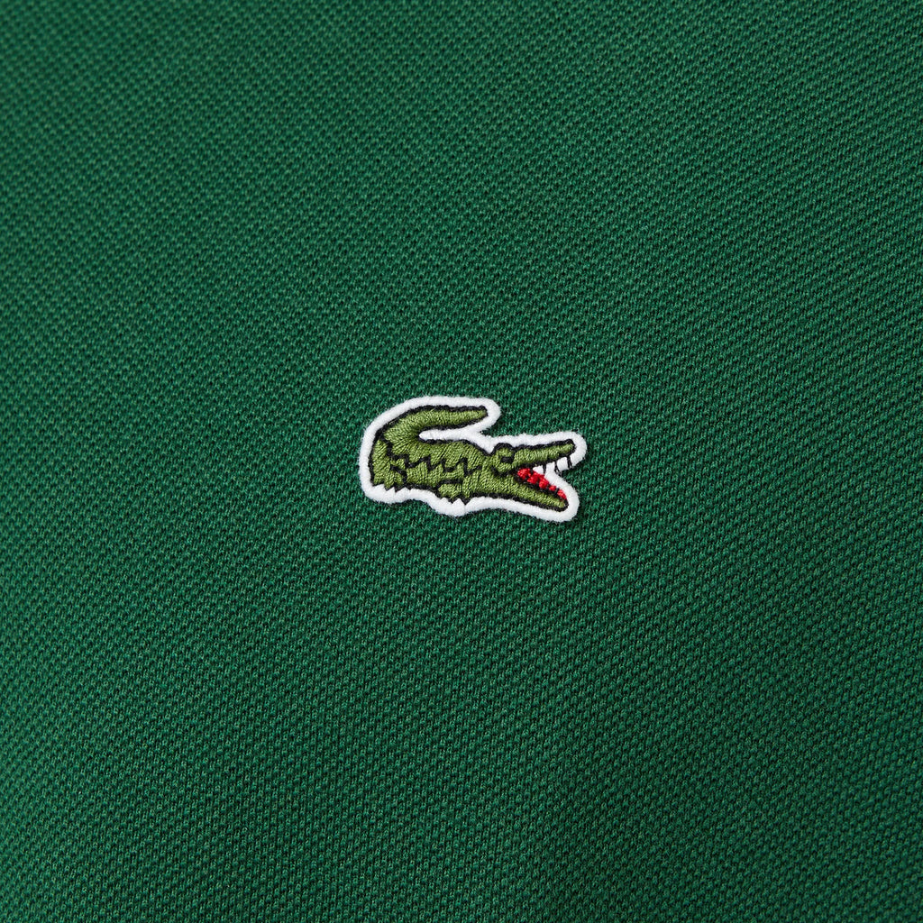 Lacoste Polo de manga larga de corte regular de algodón
