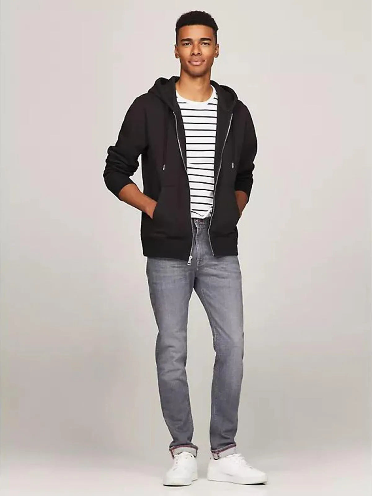 Tommy Hilfiger SWEATSHIRT M ESSENTIAL ZIP THROUGH HOODY TH