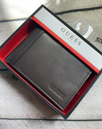 Billetera De Cuero Guess