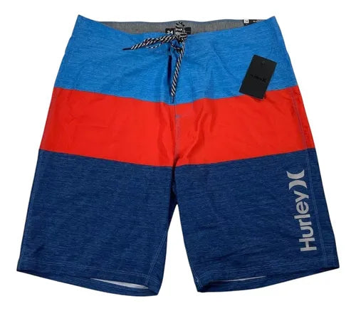 Hurley Pantaloneta Para Baño Colorblocked