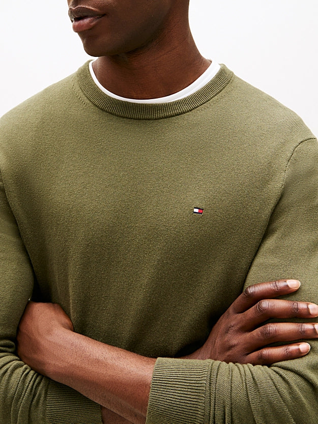 Tommy hilfiger Jersey de cuello redondo con cachemira