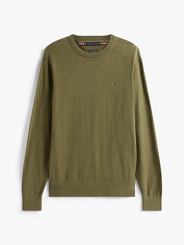 Tommy hilfiger Jersey de cuello redondo con cachemira
