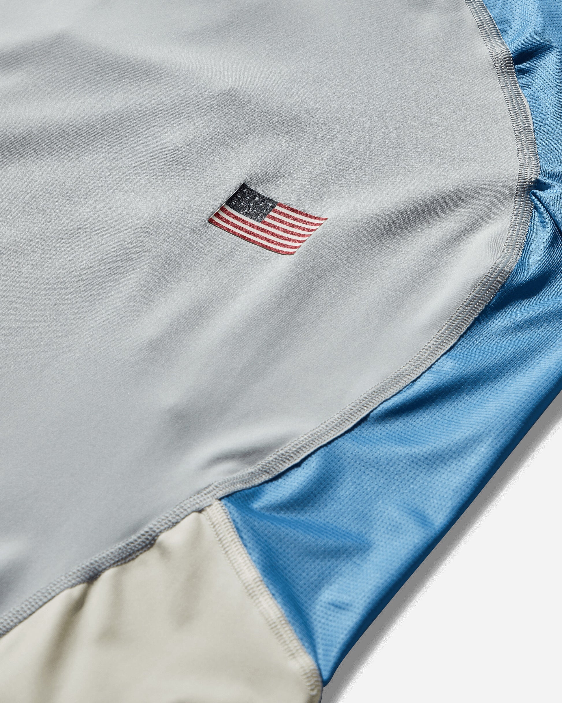 Oakley Team USA Surfing Rashguard Gray Dust