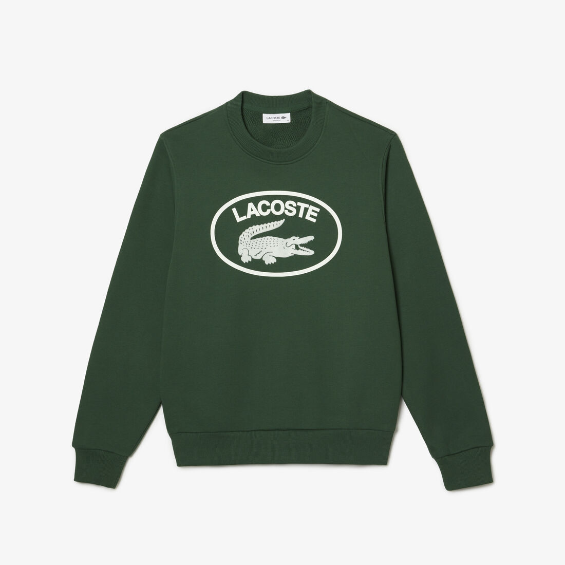 Lacoste holgada de polar de algodón orgánico