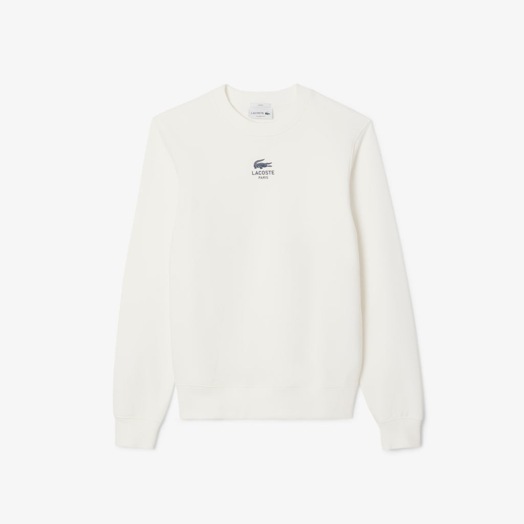 Lacoste Sudadera de polar estampada