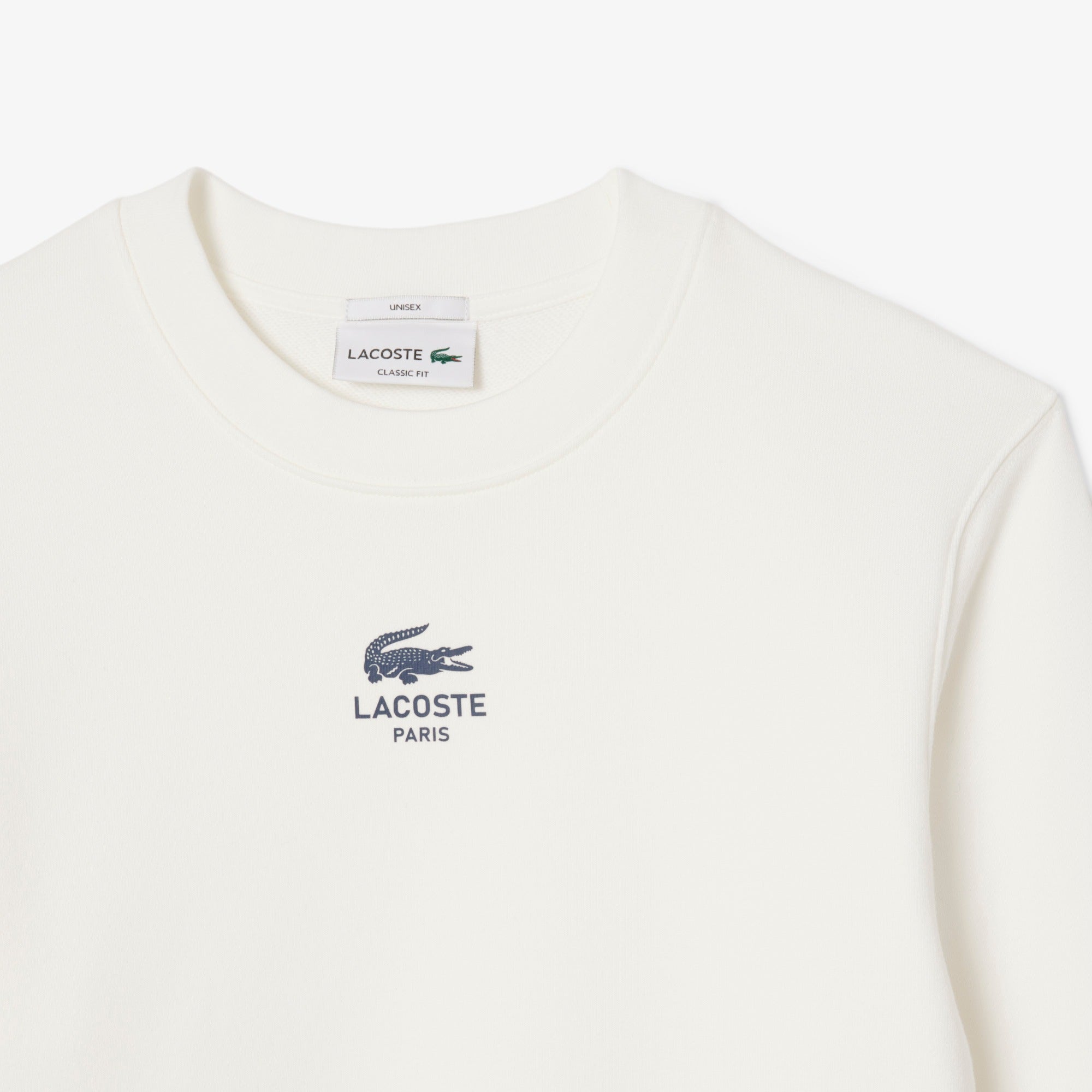 Lacoste Sudadera de polar estampada