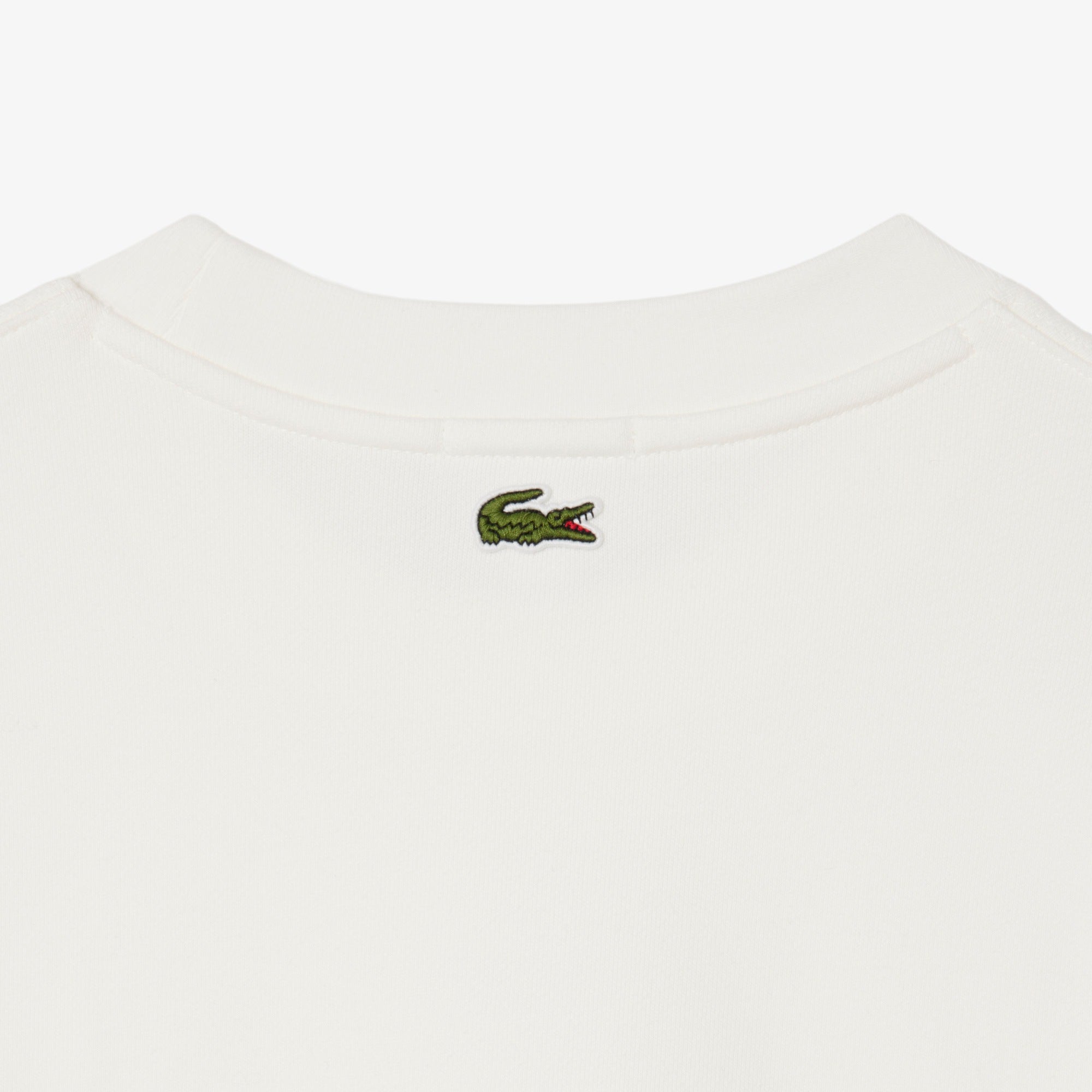 Lacoste Sudadera de polar estampada