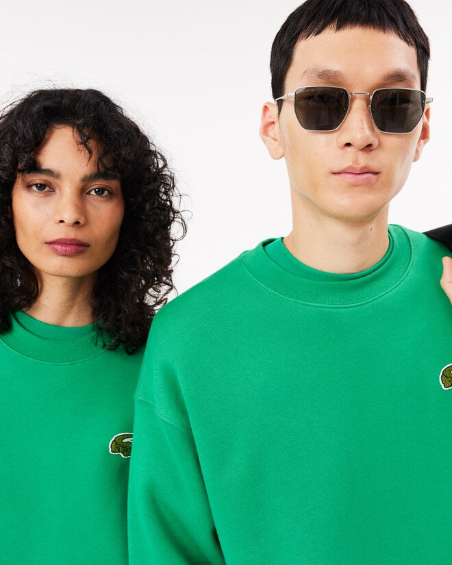 Lacoste Loose Fit Badge Accent Fleece