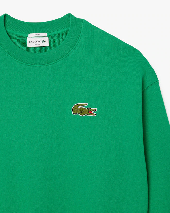 Lacoste Loose Fit Badge Accent Fleece