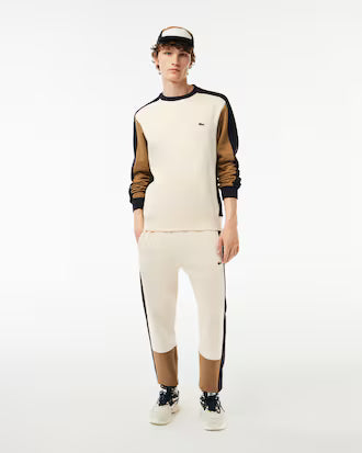 Lacoste conjunto Sweater Color Block
