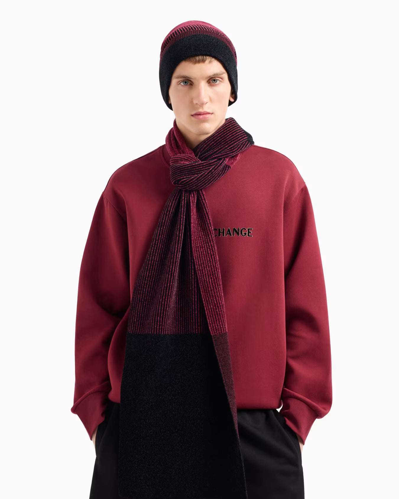 Armani Exchange Sombrero de punto