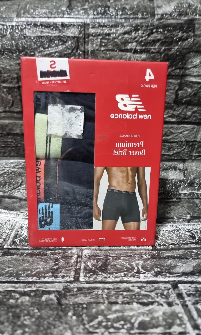 New Balance Boxer Pack 4 unidades