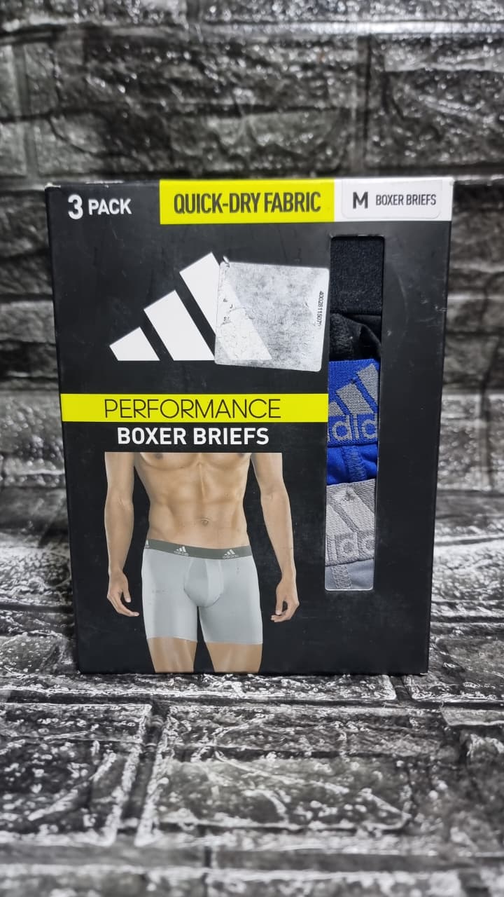 Adidas Boxer Pack 3 unidades