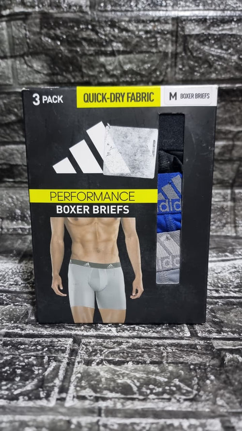 Adidas Boxer Pack 3 unidades