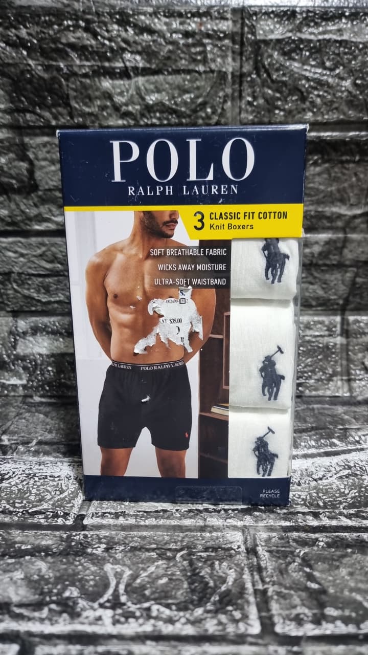 Ralph Lauren Boxer Pack 3 unidades