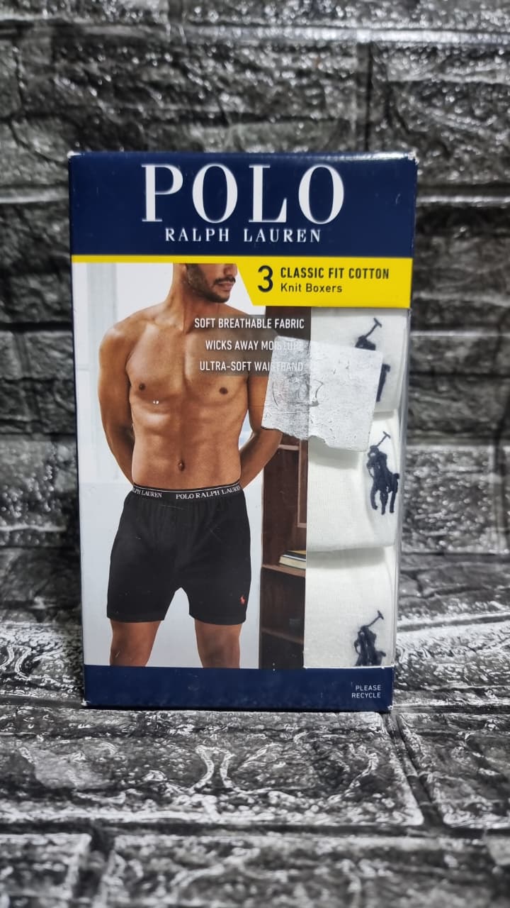 Ralph Lauren Boxer Pack 3 unidades