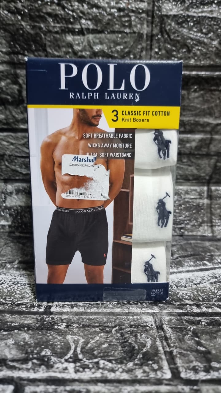 Ralph Lauren Boxer Pack 3 unidades