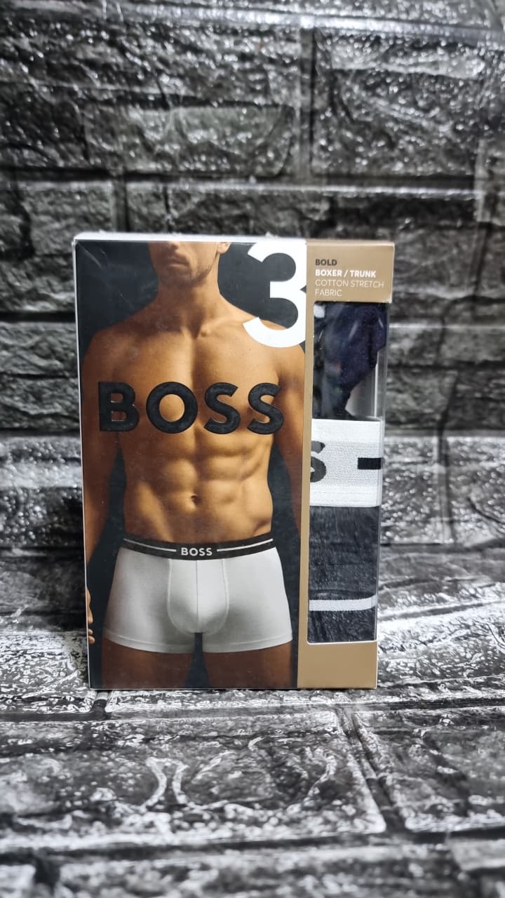 Boss Boxer Pack 3 unidades