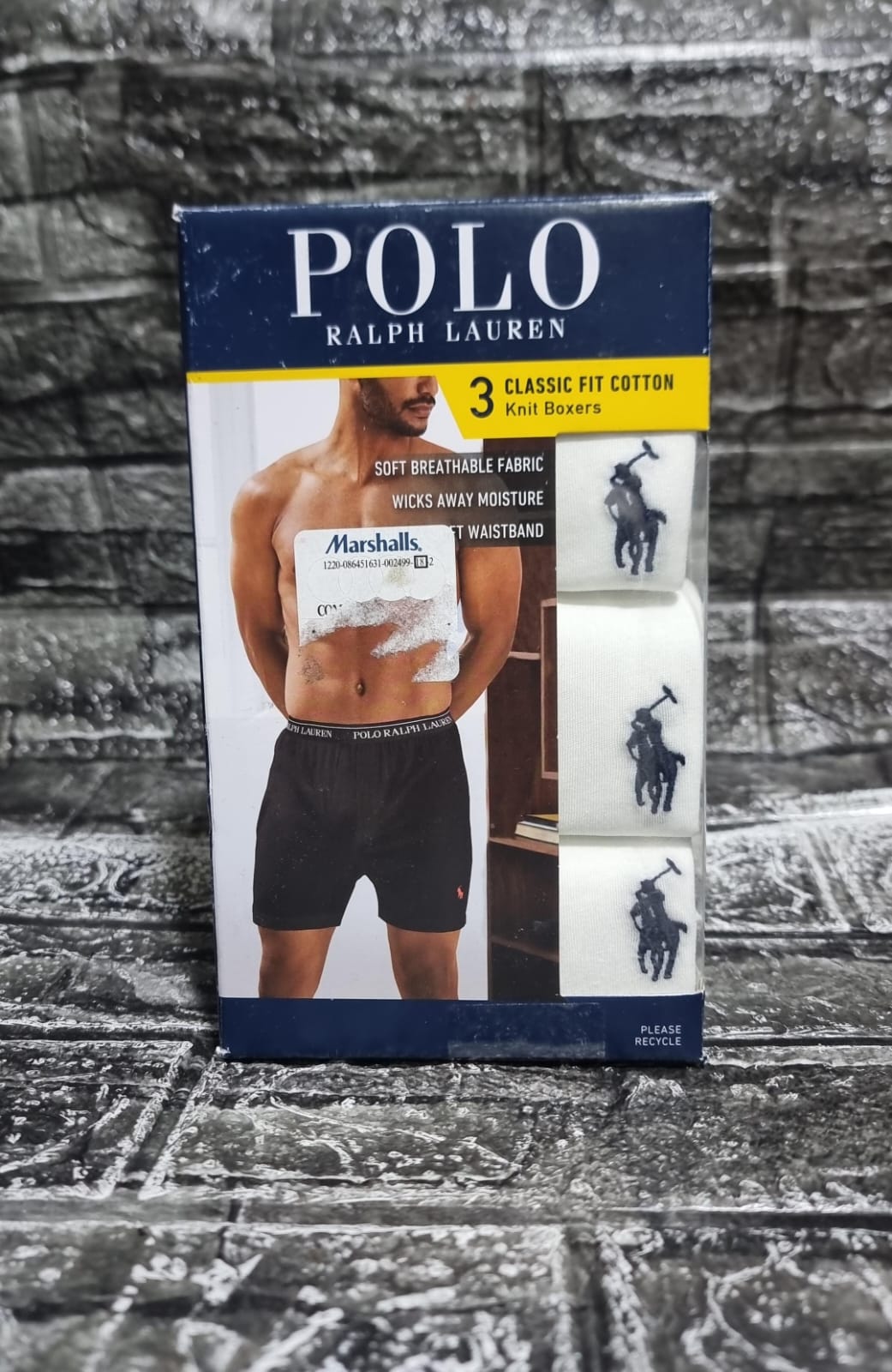 Ralph Lauren Boxer Pack 3 unidades