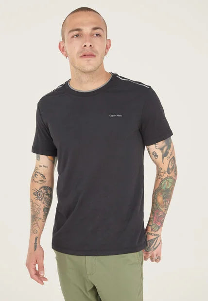 Calvin Klein Camiseta Negro-Gris Calvin Klein