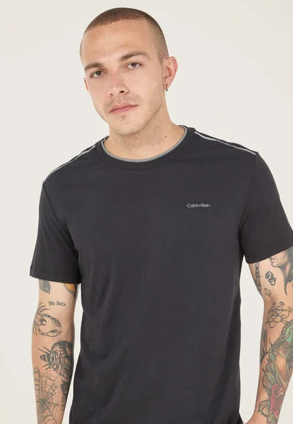 Calvin Klein Camiseta Negro-Gris Calvin Klein