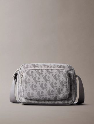 Calvin Klein Riñonera con monograma y logotipo en jacquard