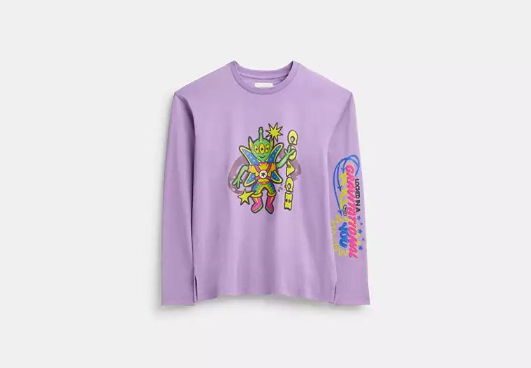 Coach Cosmic Long Sleeve T Shirt