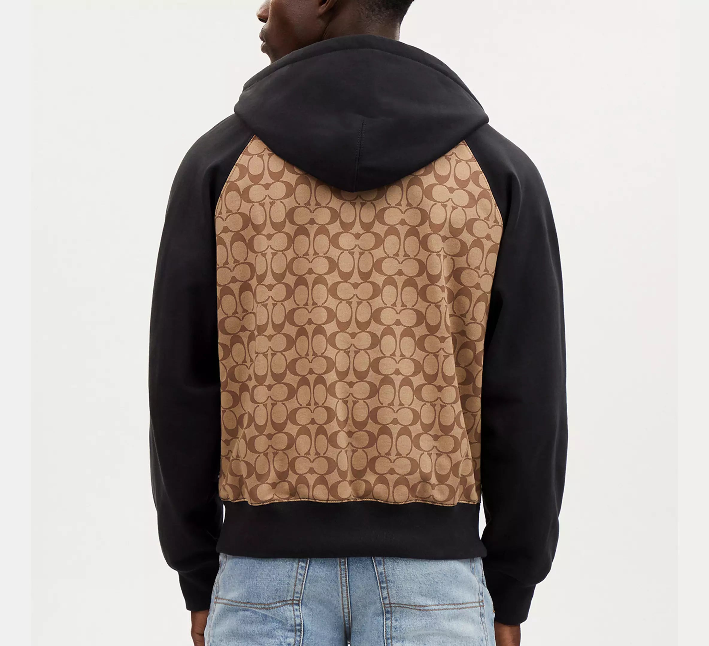 Coach Polera con capucha de la firma