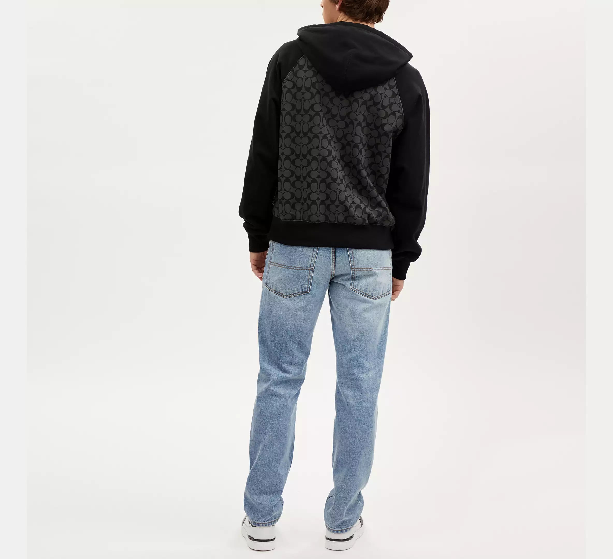 Coach Polera con capucha de la firma